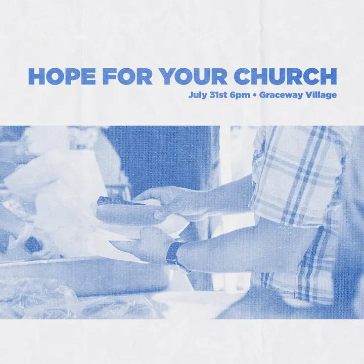 Hope for Your Church: social post