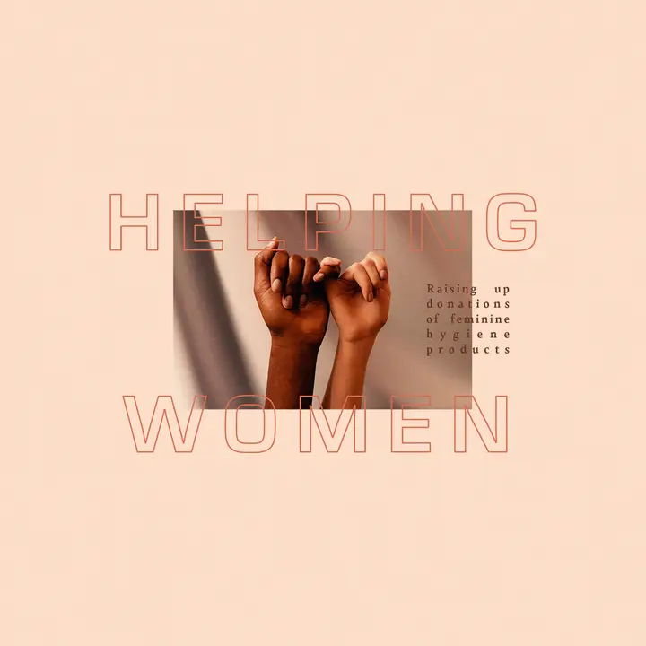 Helping Women: social post