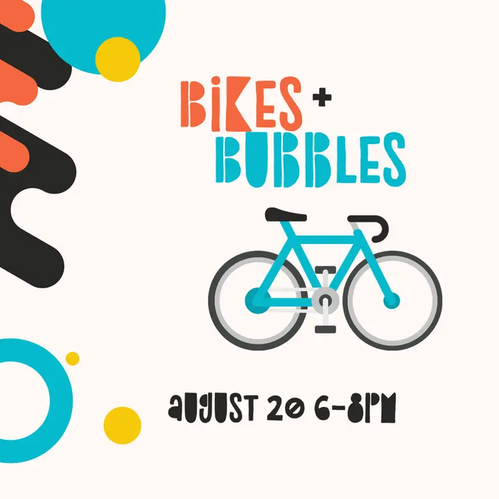 Bikes + Bubbles: social post
