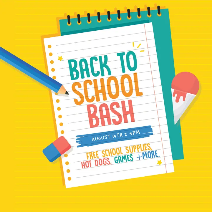Back to School Bash: social post