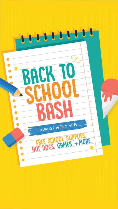Back to School Bash: story