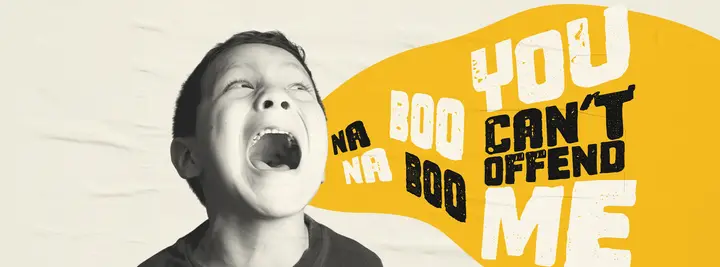 You Can’t Offend Me: facebook cover