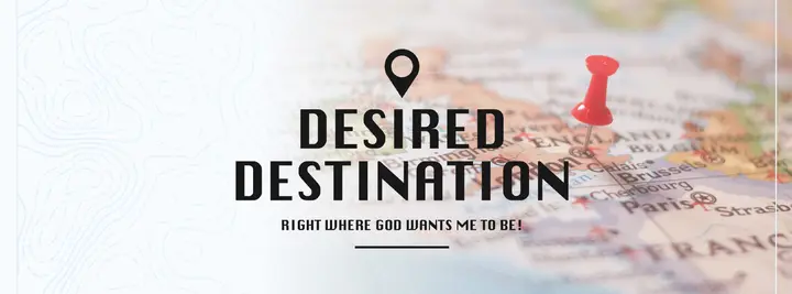 Desired Destination: facebook cover
