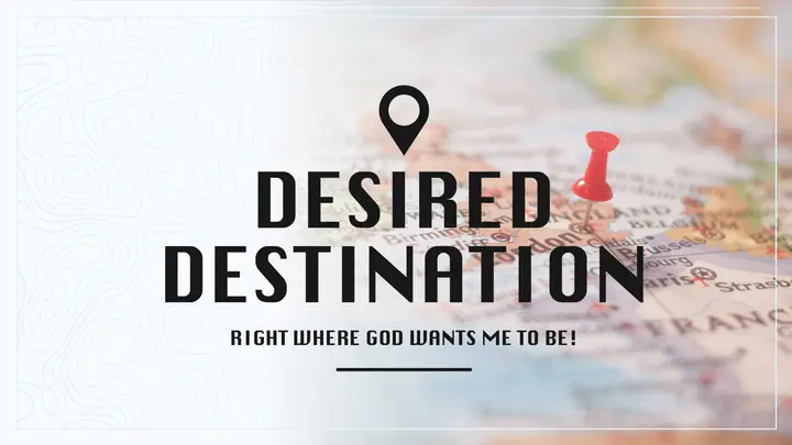 Desired Destination: HD slide