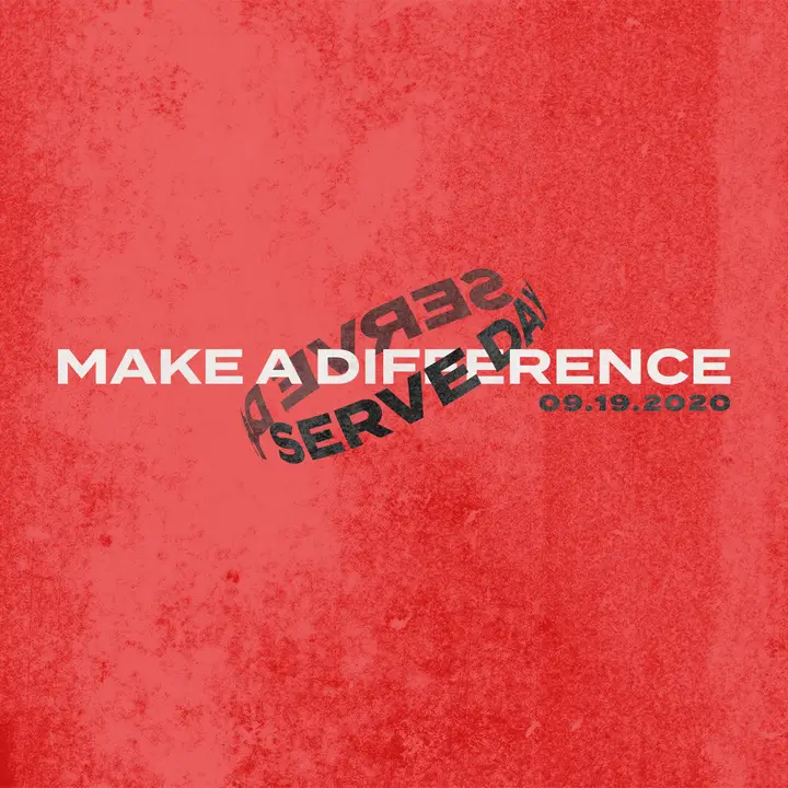 Make a Difference: social post