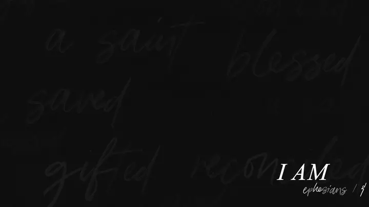 I Am: notes slide