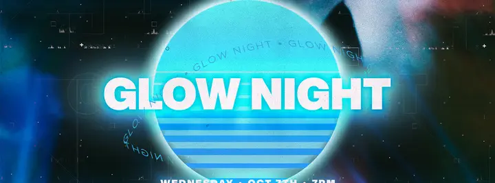Glow Night: facebook cover
