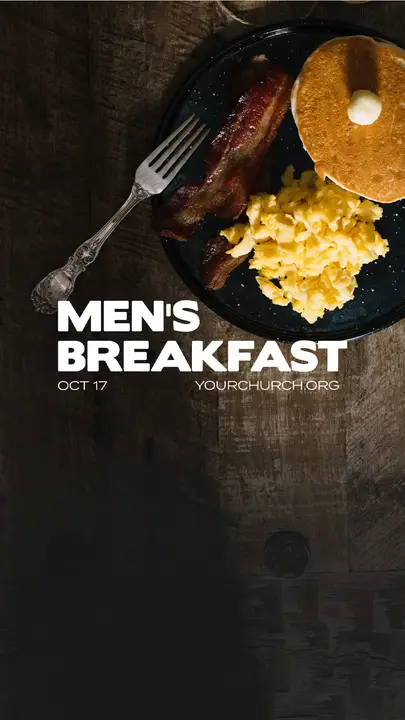 Men’s Breakfast: story