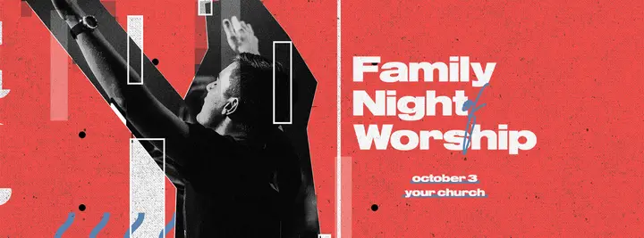 Family Night of Worship: facebook cover