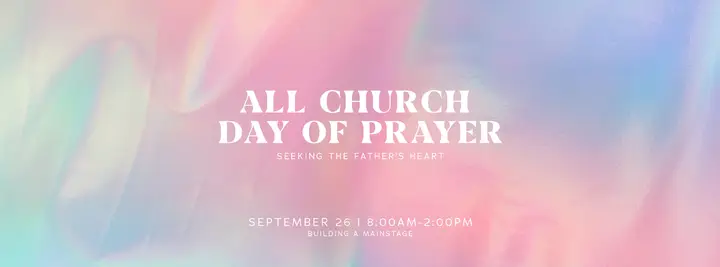 All Church Day of Prayer: facebook cover