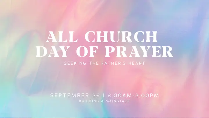 All Church Day of Prayer: HD slide