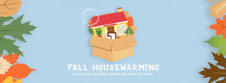 Fall Housewarming: facebook cover
