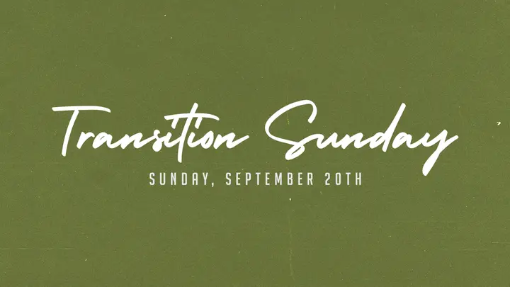 Transition Sunday: HD slide