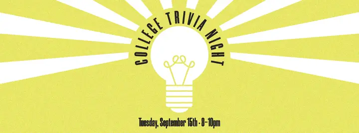 College Trivia Night: facebook cover