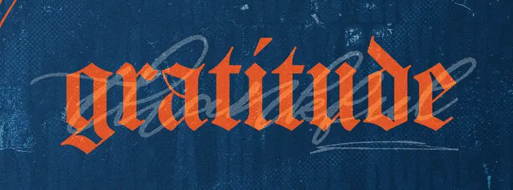 Gratitude: facebook cover