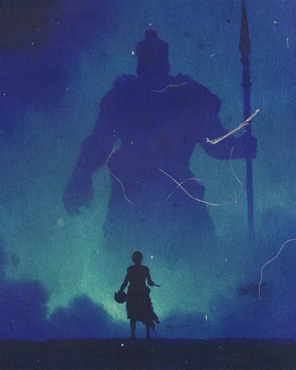 Warrior King: social post · blank