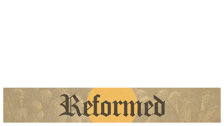 Reformed and Always Reforming: lower third