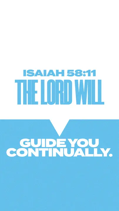 The Lord Will Guide You Continually: story