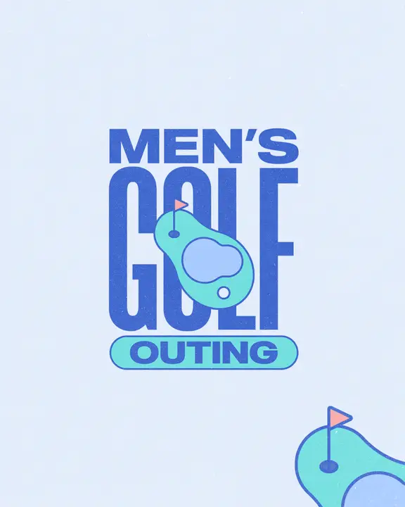 Men’s Golf Outing: social post