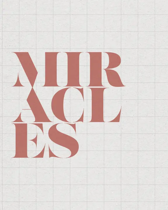 Miracles: social post