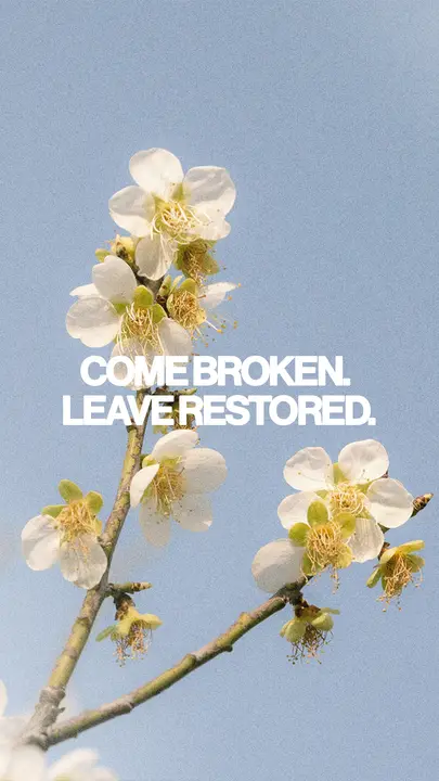 Come Broken Leave Restored: story