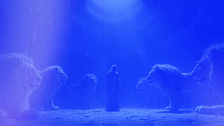 Heroes of the Bible: 4K slide · blank