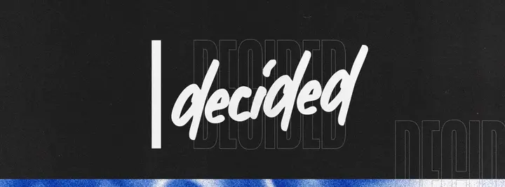 Decided: facebook cover