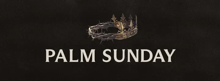 Palm Sunday: facebook cover