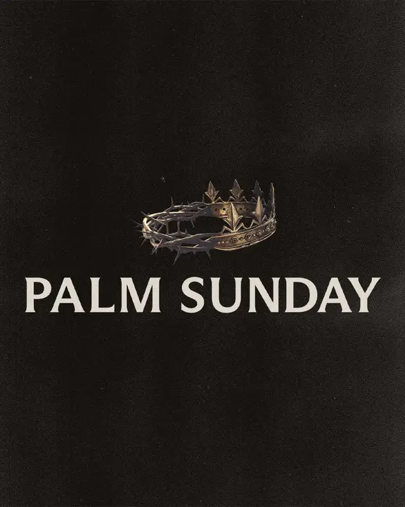 Palm Sunday: social post