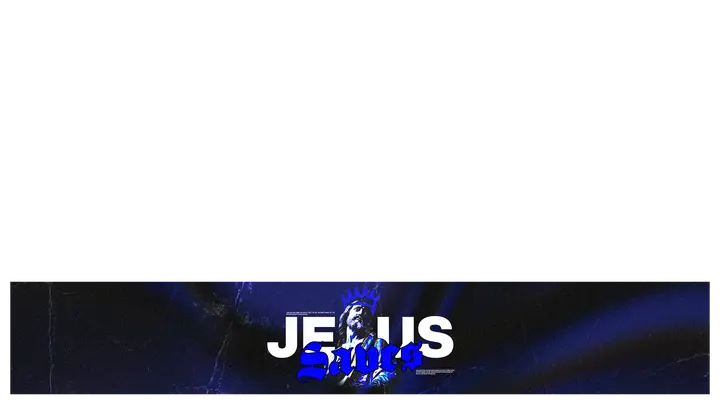 Jesus Saves: lower third