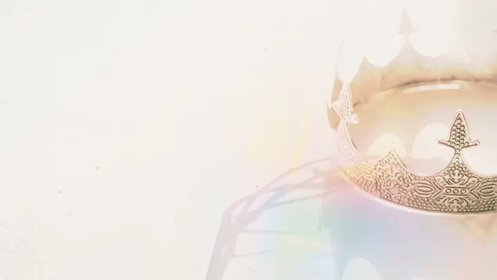 Easter Light: 4K slide · blank