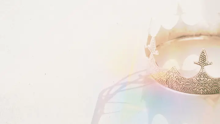 Easter Light: blank background