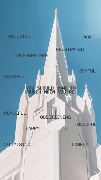 Come to Church When You’re…: story