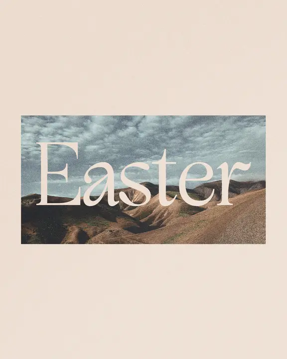 Easter: social post