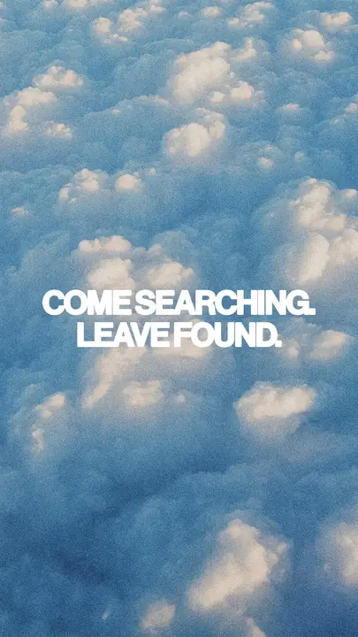 Come Searching Leave Found: story