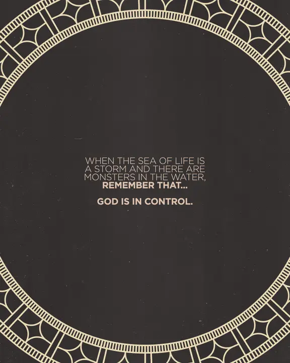 God Is In Control: social post