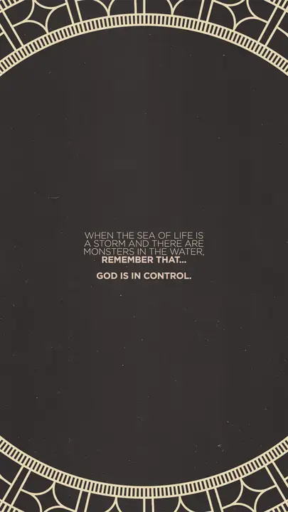 God Is In Control: story