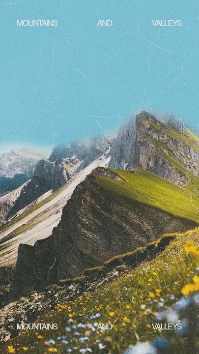 Mountains and Valleys: story · blank