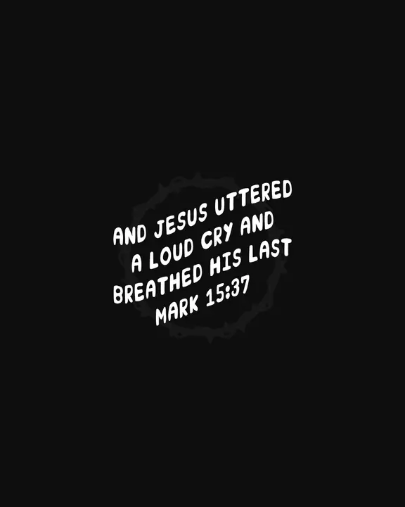 Loud Cry, Breathed His Last: social post