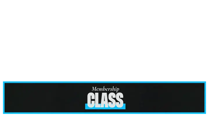 Membership Class: lower third