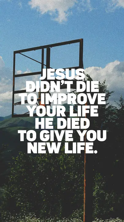 New Life Through Jesus: story