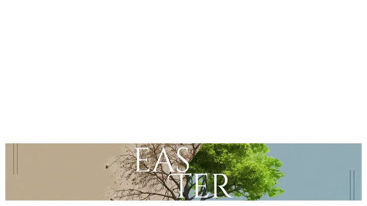Easter: lower third