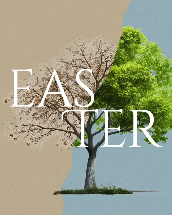 Easter: social post