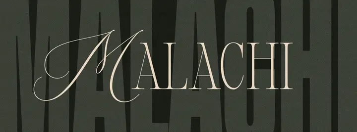 Malachi: facebook cover